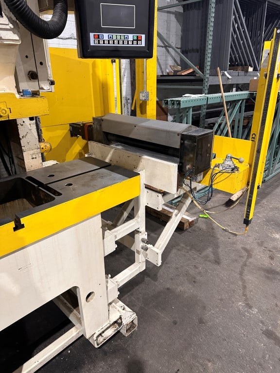 49.5 Ton, Komatsu #OBS45S-VS-3, gap frame press, 3.94" stroke, 9.84" Shut Height, 2.36" adj., 50-100 SPM - Image 8