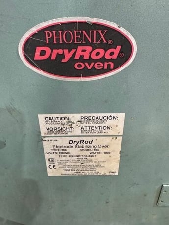 Phoenix #16C, Dry Rod Electrode Stabilizing Oven, Type: 300, 120 VAC, 50/60 Hz, 100-550&deg; F, 1000 watt, 16C - Image 4