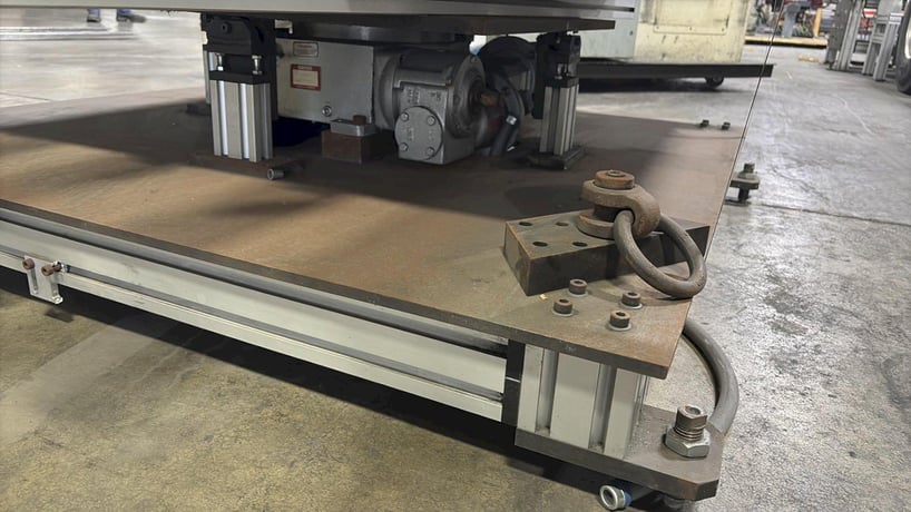 54" x 54" Ellison Cell Table With Rotary Top - Image 1