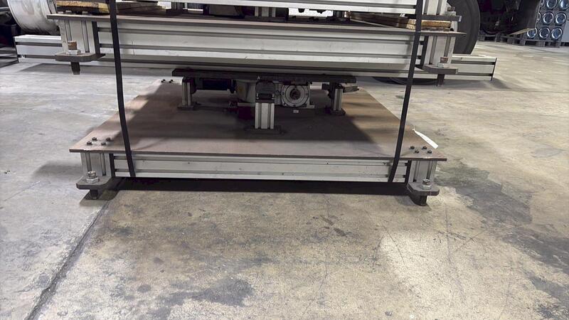 54" x 54" Ellison Cell Table With Rotary Top - Image 2