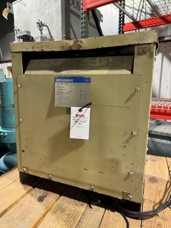 27 KVA 490 Delta Primary, 460Y/266 Secondary, Sylvania #3AN, S/N 2/83-115928, 3AN - Image 1