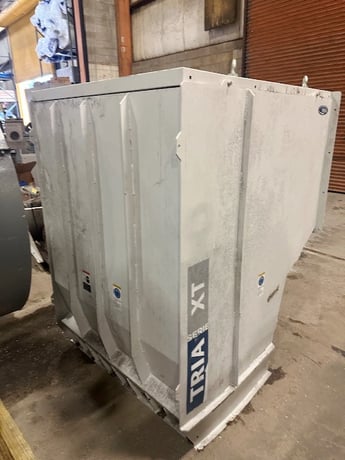 100 Hp Tria #XT110-60, 5-knife Granulator, 75 KW, 480 V., 1780 RPM, 22" x 42" throat, 2015 - Image 10