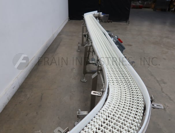 Span Tech #S-CURVE, Conveyor Table Top, 8-1/2" x 190" flexlink, 19" into curve, 135" between, 35" out, 3/4 - Image 2