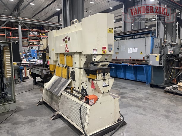 8" x 8" x 3/4" Geka #Hydracrop-165S, ironworker, 165 ton - Image 3