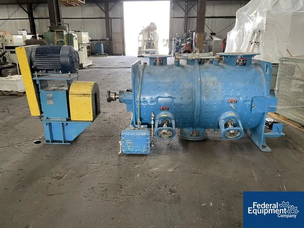 Littleford #FKM-1200E, Carbon Steel, 42 cu.ft., 29.4 cu ft working capacity, jacketed for 14.9 psi at 250°F - Image 4