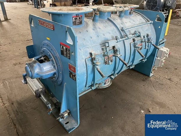 Littleford #FKM-1200E, Carbon Steel, 42 cu.ft., 29.4 cu ft working capacity, jacketed for 14.9 psi at 250°F - Image 8