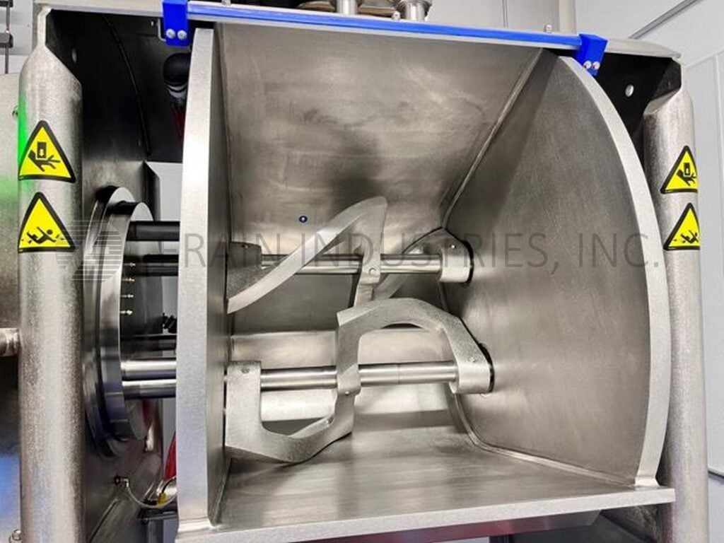 Peerless #DA50K-20, double Arm Paste Mixer, Kleanview open frame, 450 lbs, 79.2 gallon, 304 Stainless Steel - Image 4