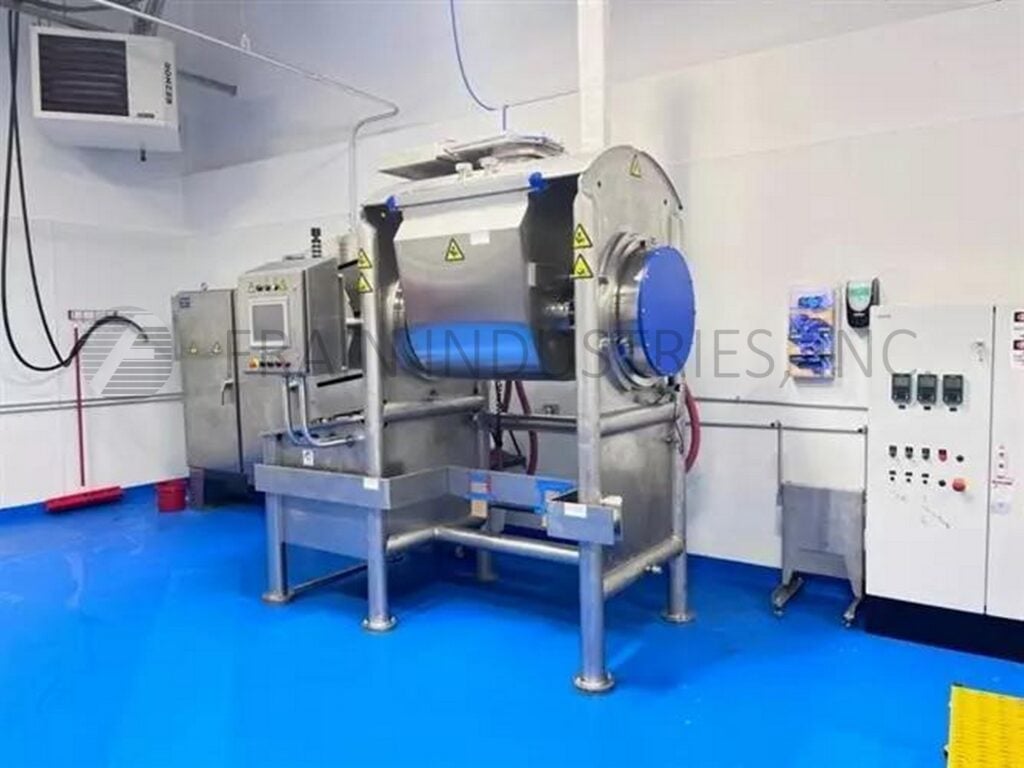 Peerless #DA50K-20, double Arm Paste Mixer, Kleanview open frame, 450 lbs, 79.2 gallon, 304 Stainless Steel - Image 5