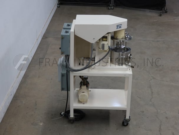 Ross #PDM-2, Vertical Paste Mixer, 304 Stainless Steel, 9.5" diameter x 6.4" H Mix Bowl, blade & scraper - Image 4
