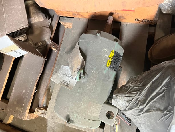 5 HP 1750 RPM Baldor EJMM3218T-G, Frame 184JM, OPSB, 208-230/460 Volts - Image 1