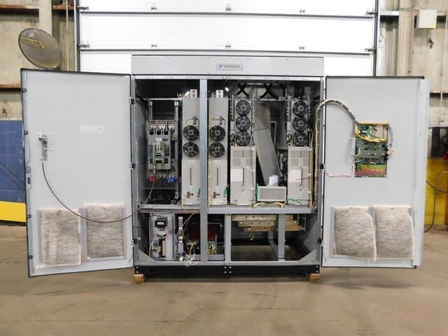 900 HP Yaskawa, G544600CB, Vector VFD drive, 1200 FLA, 480 VAC, 3 phase - Image 9