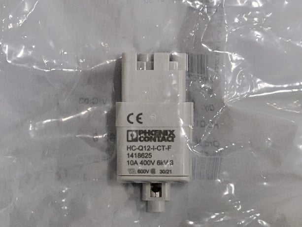 Phoenix Contact #HC-Q12-I-CT-F, 10 amp, 400 Volts, 6 Kv, new surplus, box of 407 - Image 1