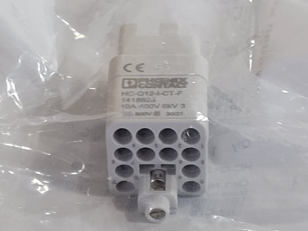 Phoenix Contact #HC-Q12-I-CT-F, 10 amp, 400 Volts, 6 Kv, new surplus, box of 407 - Image 3