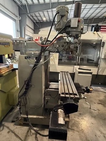 Sharp #HMV, CNC vertical mill, 10" x50"tbl., 3 HP, 38" X, 16.5"Y, 17" Z, R8, 60-4200 RPM, Acu-Rite MillPwr - Image 4