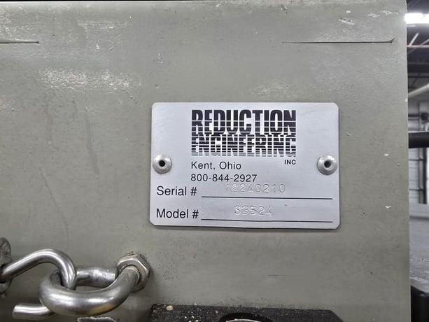 24" Reduction Engineering #S3524, Helical cutting strand pelletizer, 40 HP, 11750 lb./hr - Image 10