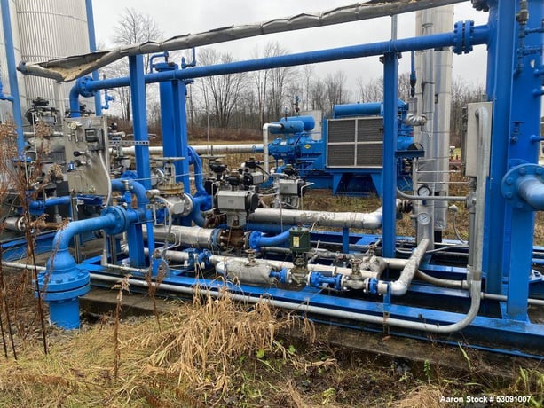 Natural Gas Liquids Extraction, refrigerated joule thomson effect, 15000M, skids - Image 2