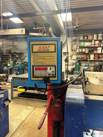 10 gauge x 10' Wysong #1010-RD, mechaical shear, A.S.A.P. CNC gauge, front operated manual back gauge, 60 - Image 2