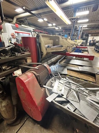 10 gauge x 10' Wysong #1010-RD, mechaical shear, A.S.A.P. CNC gauge, front operated manual back gauge, 60 - Image 4