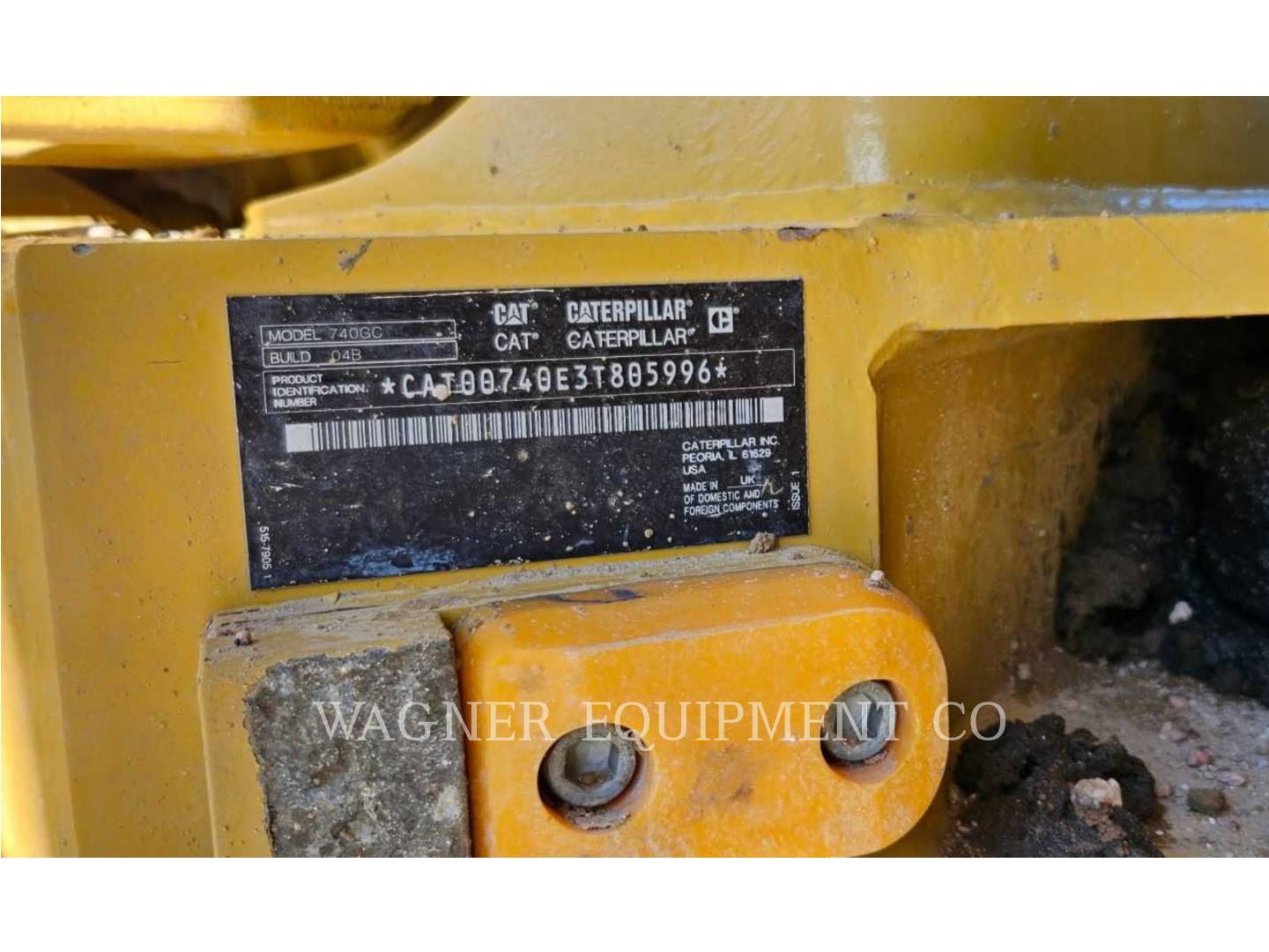 Caterpillar 740GC, Articulated Truck, 1856 hours, S/N: 3T805996, 2024 - Image 6