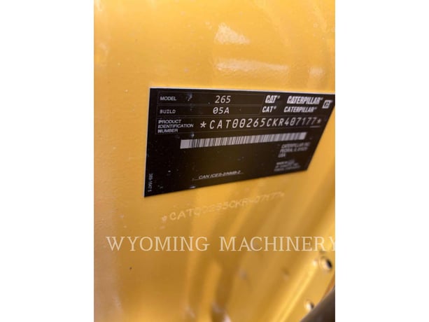 Cat 265, Skid Steer Loader, 30 hours, S/N: KR407177, 2025 - Image 6