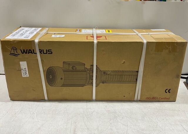 1.25" Walrus #TPRK3T17-17, Coolant Pump, 3 Phase, 2.2 kW, New - Image 1