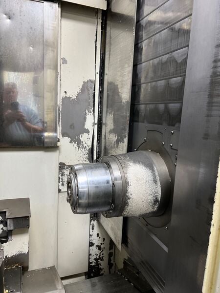 Kitamura #MyCenter-HX400G, horizontal machining center, 50 automatic tool changer, 24" X, 24" Y, 24" Z, 15000 - Image 9