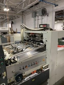 250 Ton, Bobst #SP-102-CER, Automatic Die-Cutting Machine, .004-.160" thick, 40-1/8" x 28-3/8" max sheet - Image 2