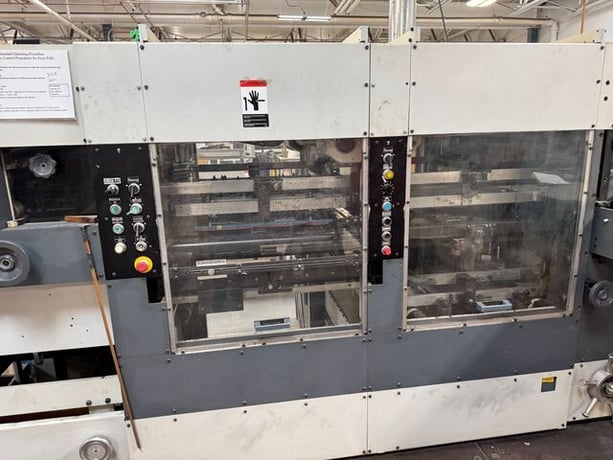 250 Ton, Bobst #SP-102-CER, Automatic Die-Cutting Machine, .004-.160" thick, 40-1/8" x 28-3/8" max sheet - Image 6