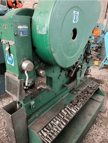 Mubea #KBL-13, 50 ton, 42mm round bars capacity, 38mm square, 75x10mm angles, coper/notcher, electric foot - Image 5