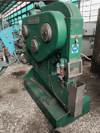 Mubea #KBL-13, 50 ton, 42mm round bars capacity, 38mm square, 75x10mm angles, coper/notcher, electric foot - Image 7