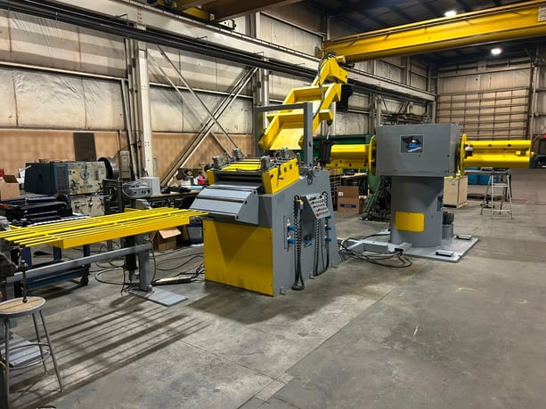 30" x .09" Coe Press Equipment, coil servo feed line, 15000 lb., certified reconditioned - Image 1