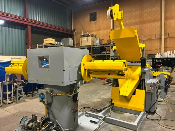 15000 Lb. Coe Press Equipment, coil servo feed line, 30" W x .090", certified reconditioned - Image 3