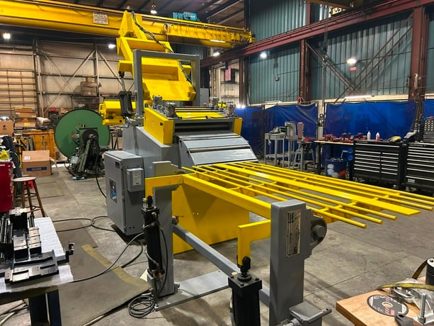 15000 Lb. Coe Press Equipment, coil servo feed line, 30" W x .090", certified reconditioned - Image 5
