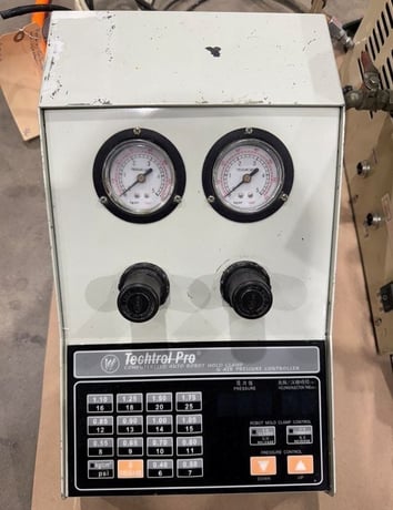 W & W Co. #0661 Vacuum Wax Injector, 30 psi, 240V, Auto-Clamp, Pressure Controller - Image 7