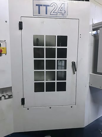 Milltronics #TT24, CNC vertical mill, 24 automatic tool changer, 23" X, 25" Y, 20" Z, 10000 RPM, #40, 22" - Image 4