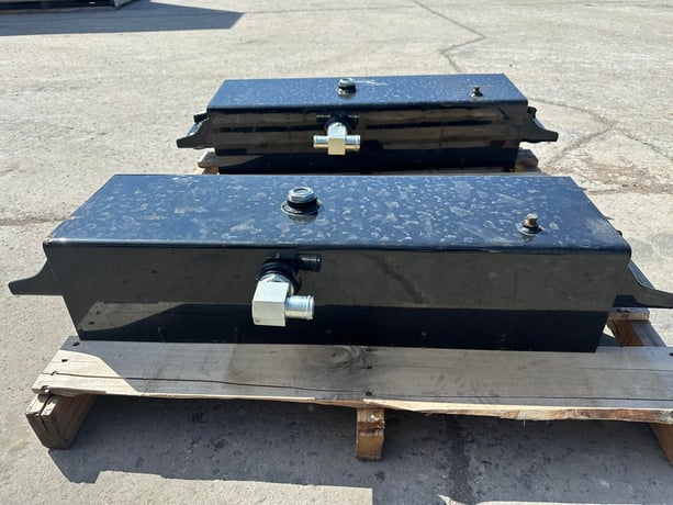Caterpillar, expansion tank for radiator or heat exchanger, 44" L x 16" W x 9" H, new surplus, 2020 - Image 1