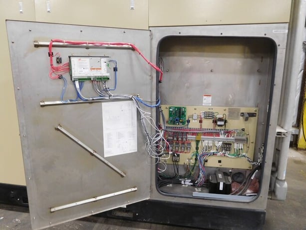 1264 acfm, 125 psig, Ingersoll-Rand #H300, rotary screw air compressor, 350 HP, 4000 V. - Image 5