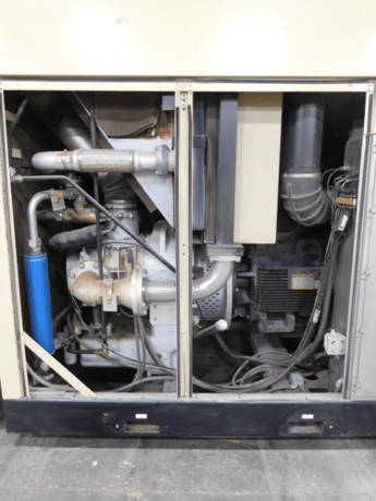 1264 acfm, 125 psig, Ingersoll-Rand #H300, rotary screw air compressor, 350 HP, 4000 V. - Image 6