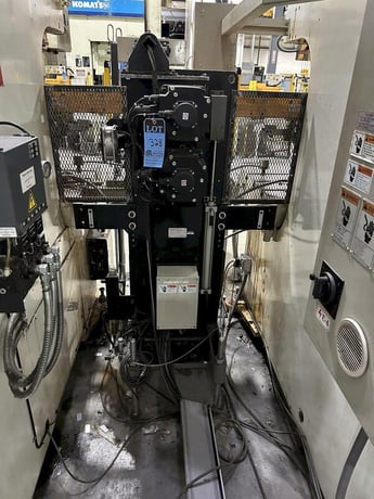 Orii, RYN120SISX, 2-Axis press transfer robot, 47.24" feed length, 3.93" vertical stroke, Mitsubishi PLC, 2015 - Image 3