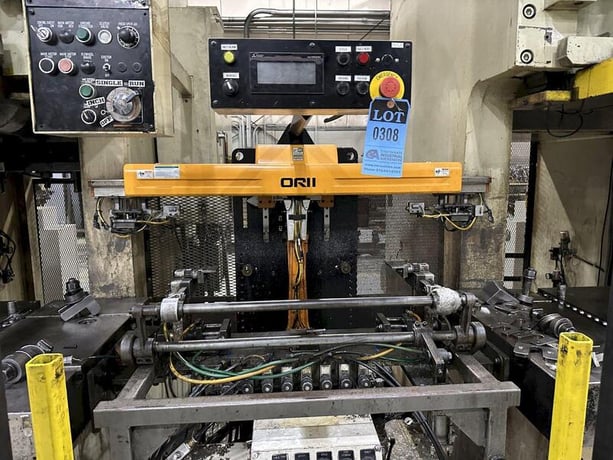 Orii, RYN120SISX, 2-Axis press transfer robot, 47.24" feed length, 3.93" vertical stroke, Mitsubishi PLC, 2017 - Image 2
