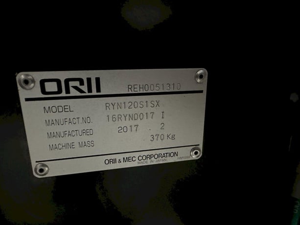Orii, RYN120SISX, 2-Axis press transfer robot, 47.24" feed length, 3.93" vertical stroke, Mitsubishi PLC, 2017 - Image 8