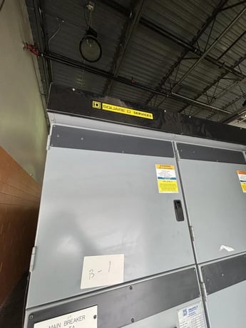 Square D, 1600 Amp, 2200 Volts, 700 Volts, 50 KA Delta Wye Main Breaker, 2006 - Image 4