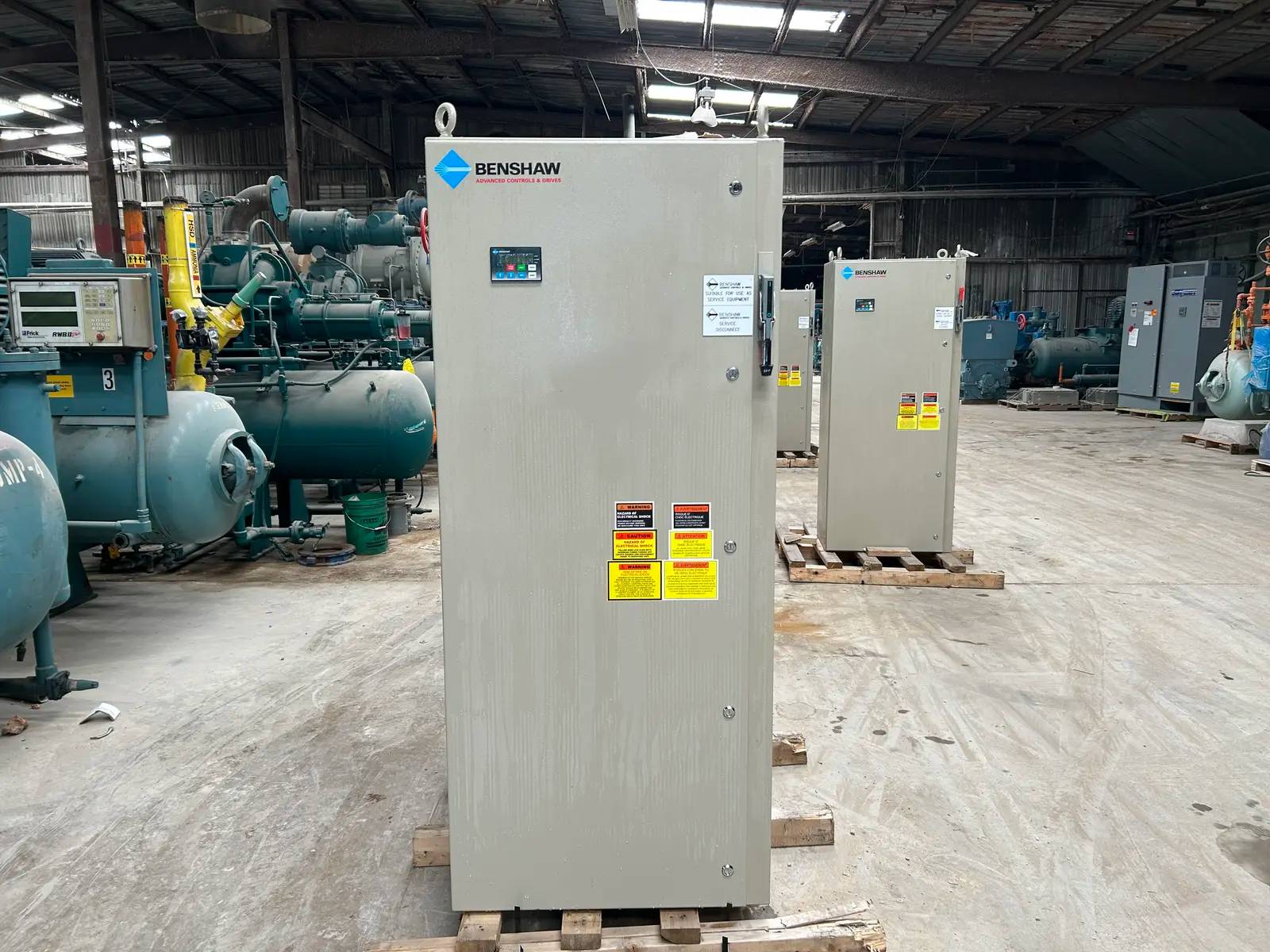 Benshaw #RB2-1-H-156A-14C, Screw Compressor Motor Starter, 125 HP, 460 Volts, 3 phase (2 available) - Image 3