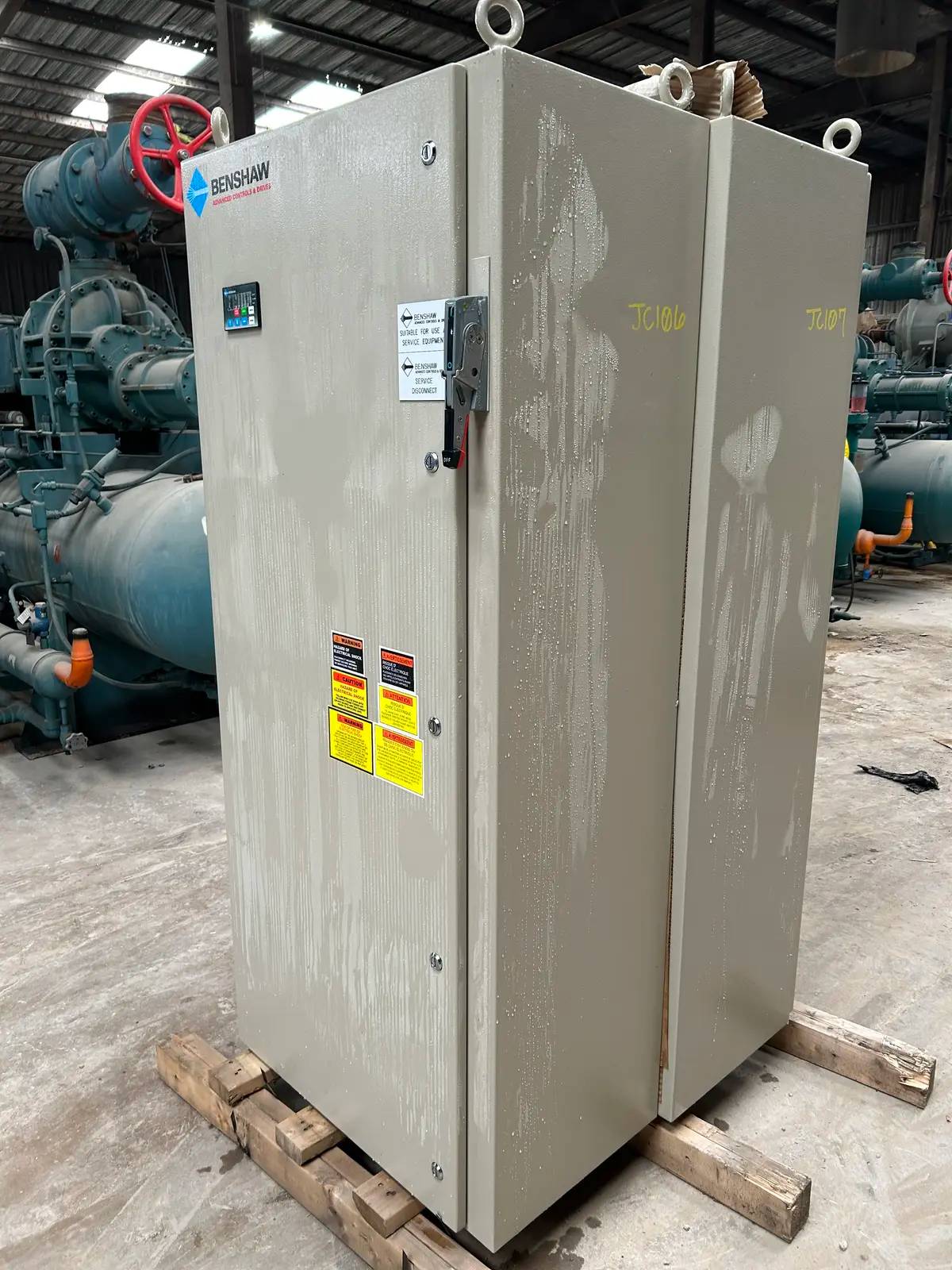 Benshaw #RB2-1-H-156A-14C, Screw Compressor Motor Starter, 125 HP, 460 Volts, 3 phase (2 available) - Image 5