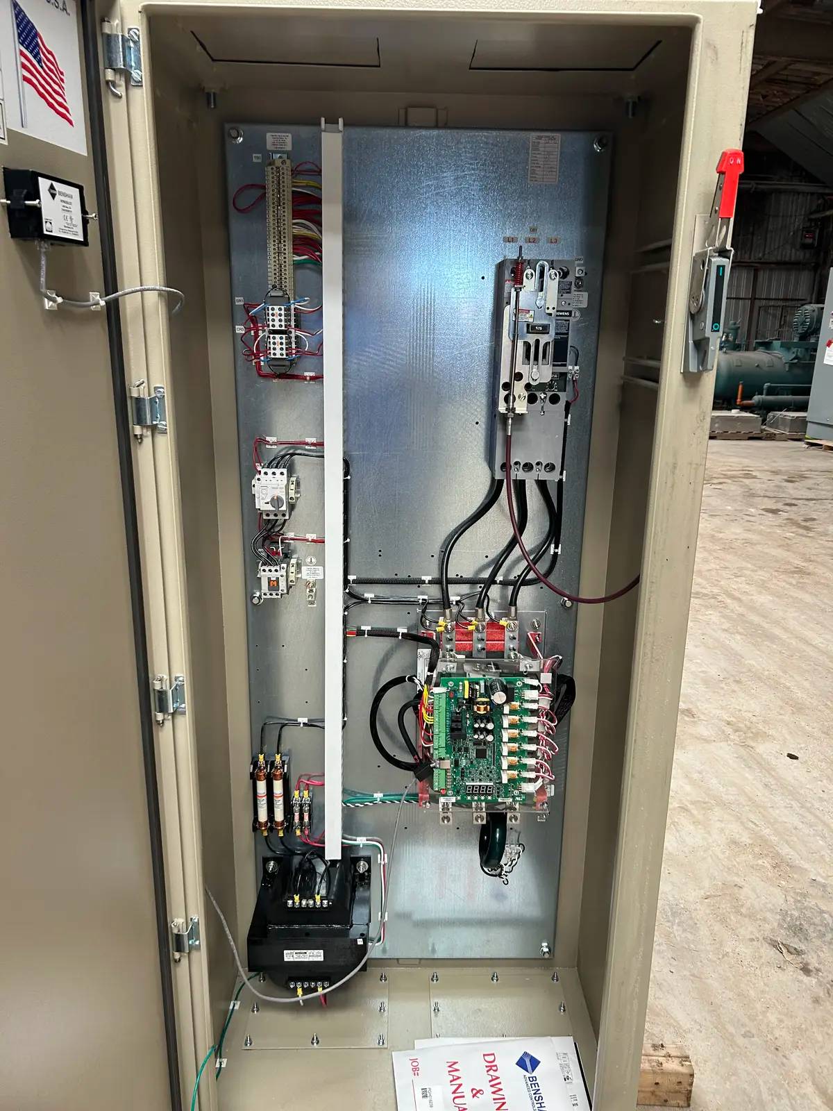Benshaw, #RB2-1-S-096A-13C, Compressor Motor Starter, soft start, 75 HP, 480 Volts, 60 Hz, 3 phase, Type 1 - Image 6