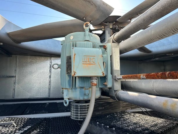 892 Ton, Evapco #ATC-1784E-1G, Evaporative Condenser, 400 psig, 136,000 CFM, R-717, 120.5 cu.ft. coil, 7.5 HP - Image 5