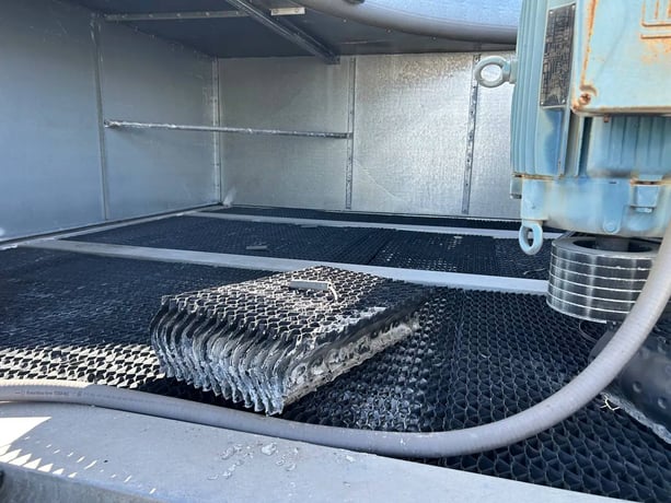 892 Ton, Evapco #ATC-1784E-1G, Evaporative Condenser, 400 psig, 136,000 CFM, R-717, 120.5 cu.ft. coil, 7.5 HP - Image 7