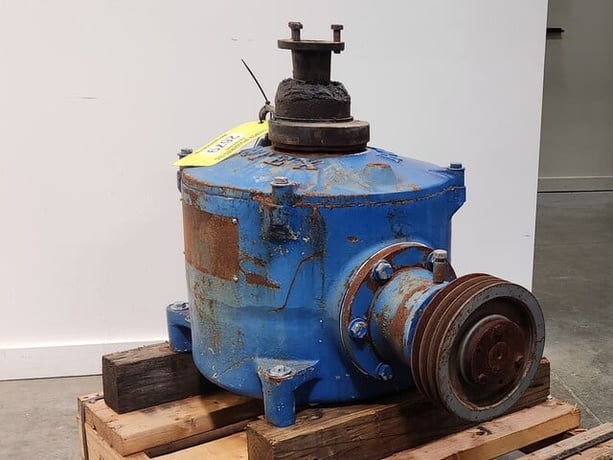 Rotex #SERIES-40, screener parts, gearbox & motor dr, 1/5 HP, 230/460 V., Fr.145T, 1.15 SF, w/ belts & motor - Image 4
