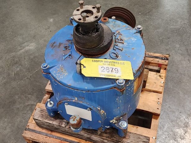 Rotex #SERIES-40, screener parts, gearbox & motor dr, 1/5 HP, 230/460 V., Fr.145T, 1.15 SF, w/ belts & motor - Image 5