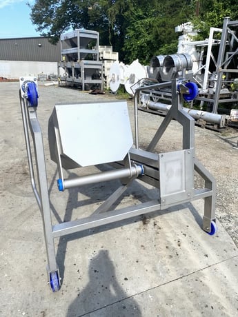 770 lb. Frontmatec #27000, portable container dumper, Stainless Steel, 460 V, 9' dump height, 108" dump, - Image 5